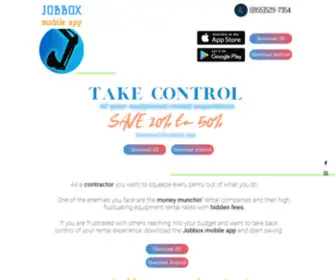 Jobbox.co(Equipment & Tool Rental) Screenshot