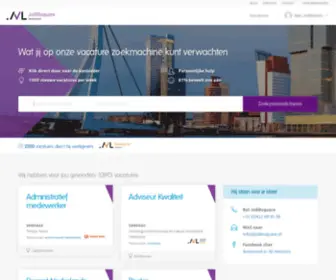 Jobbsquare.nl(Vacatures, werk zoeken en solliciteren in jouw regio) Screenshot