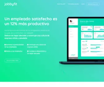 Jobbyfit.com(Plataforma de bienestar corporativo para tu empresa) Screenshot