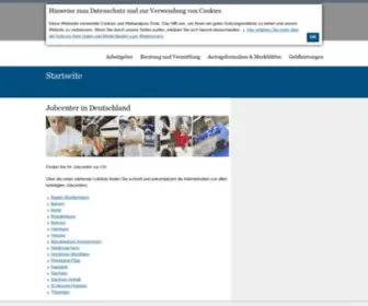 Jobcenter-GE.de(Startseite) Screenshot