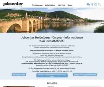 Jobcenter-HD.de(Jobcenter Heidelberg) Screenshot