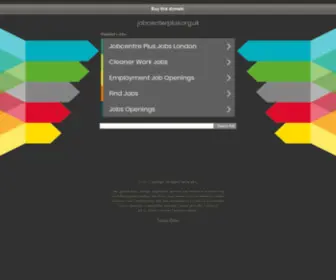 Jobcenterplus.org.uk(jobcenterplus) Screenshot