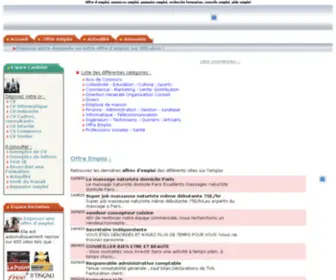 Jobcible.com(Jobcible) Screenshot