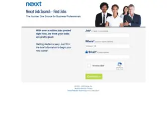 Jobcircle.com(Nexxt Job Search) Screenshot