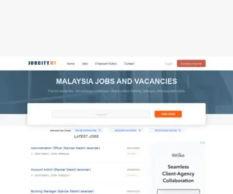 Jobcity.my(Free job posting) Screenshot