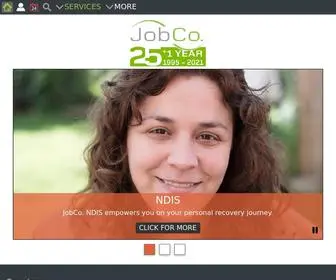 Jobco.com.au(NDIS) Screenshot