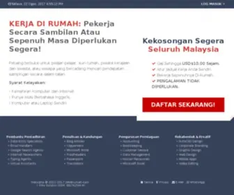 Jobdirumah.net(Jawatan Kosong Part Time & Full Time Bekerja Di Rumah) Screenshot