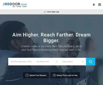 Jobdoor.co.uk(JobDoor) Screenshot