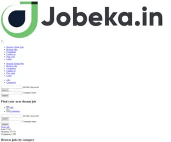 Jobeka.in(Find your dream job) Screenshot