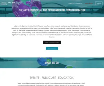 Jobelartforearth.org(Jobel Art for Earth) Screenshot