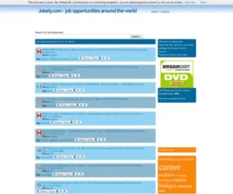 Jobely.com(Job opportunities around the world) Screenshot