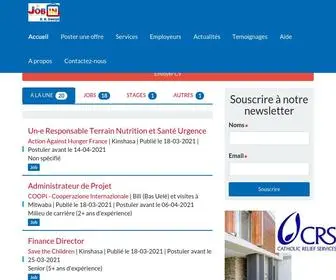 Jobenrdc.com(Les offres d'emploi en RDC) Screenshot