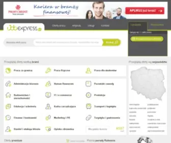 Jobexpress.pl(Główna) Screenshot