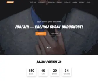 Jobfair.rs(Tehnički i tehnološki fakulteti) Screenshot