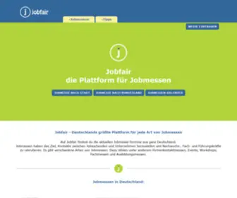 Jobfair24.de(Startseite) Screenshot