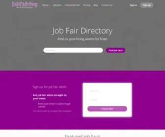 Jobfairing.com(Job Fairing) Screenshot