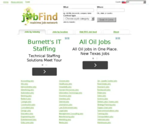 Jobfindnetwork.com(JobGeni) Screenshot