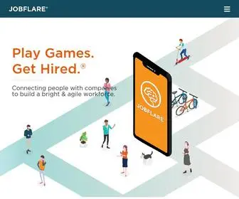 Jobflare.com(JobFlare is an innovative job search app) Screenshot
