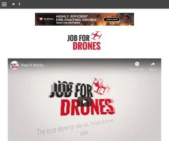 Jobfordrones.com(Job For Drones) Screenshot