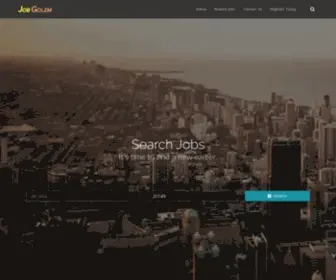 Jobgolem.com(It's time to find a new career) Screenshot