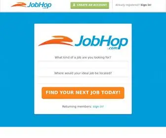 Jobhop.com(jobhop) Screenshot