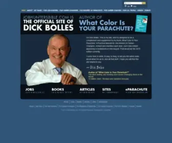 Jobhuntersbible.com(Dick Bolles.com) Screenshot
