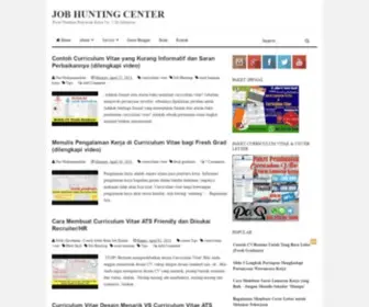 Jobhuntingcenter.com(Job Hunting Center Referensi Pencari Kerja Indonesia) Screenshot