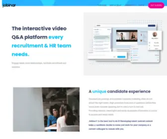 Jobinar.com(JOBINAR) Screenshot