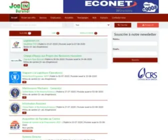 Jobinburundi.com(Les offres d'emploi au Burundi) Screenshot
