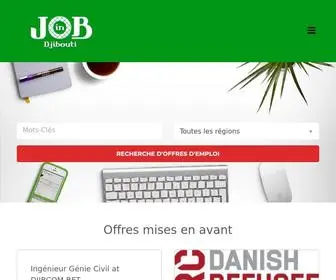 Jobindjibouti.com(Job in Djibouti) Screenshot