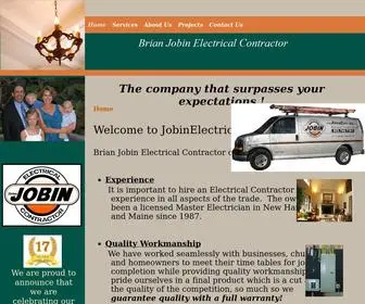 Jobinelectric.com(Real estate development services) Screenshot