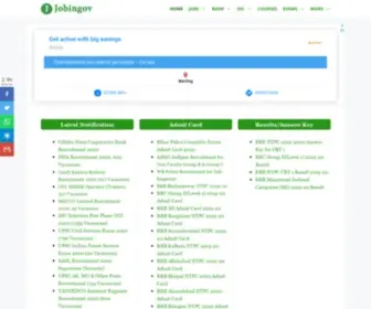 Jobingov.com(Jobs Notification) Screenshot