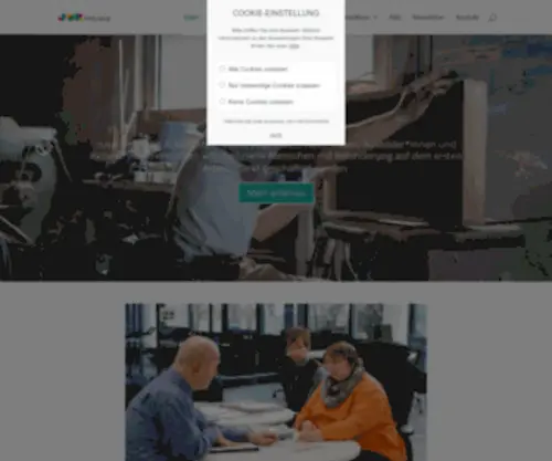 Jobinklusive.org(Menschen mit Behinderung im ersten Arbeitsmarkt) Screenshot