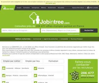Jobintree.com(Offres d'emploi et recrutement avec) Screenshot