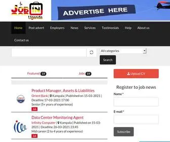 Jobinuganda.com(Job in Uganda) Screenshot