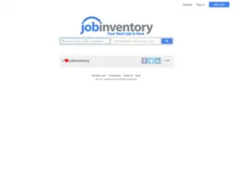 Jobinventory.com(The Internet's Jobs) Screenshot