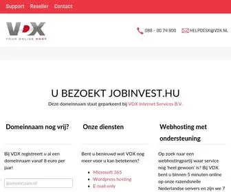 Jobinvest.hu(jobinvest) Screenshot