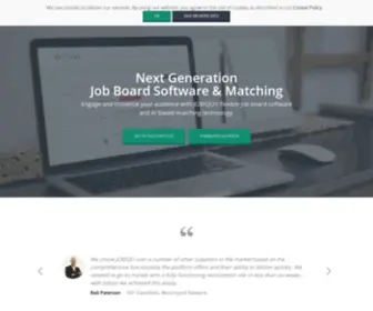 Jobiqo.com(Flexible Job Board & Recruitment Advertising Software) Screenshot