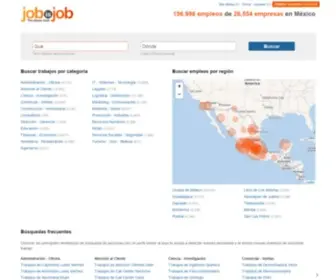 Jobisjob.com.mx(JobisJob México) Screenshot
