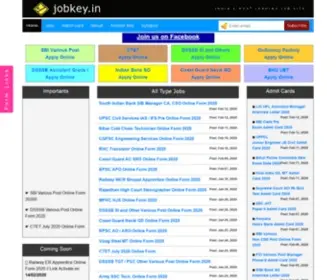 Jobkey.in(Provides Govt job's details) Screenshot