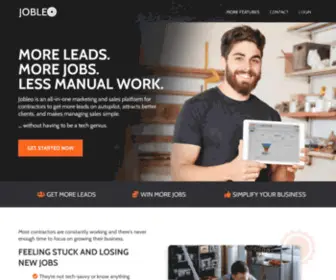 Jobleo.io(#1 Contractor Growth System) Screenshot