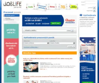 Joblife.sk(Vaša sieť profesionálnych kontaktov) Screenshot
