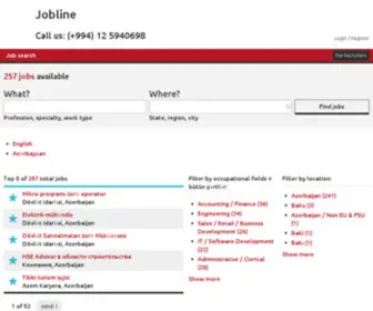 Jobline.az(Find your dream job) Screenshot