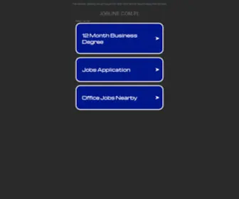 Jobline.com.pl(Rynek pracy) Screenshot