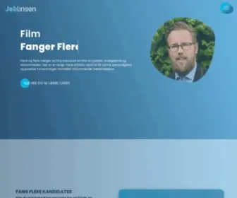 Joblinsen.dk(Unik og effektiv video rekruttering) Screenshot