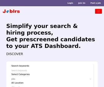 Joblrs.com(Joblrs) Screenshot