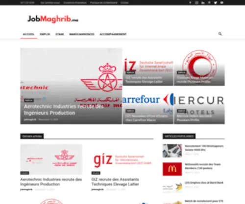 Jobmaghrib.ma(Bot Verification) Screenshot