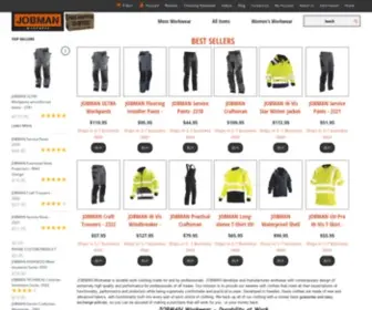 Jobmanusa.com(Workwear) Screenshot