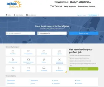 Jobmatchindiana.com(Jobmatchindiana) Screenshot