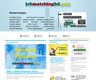 Jobmatchingbd.com(Look Forward Go Ahead) Screenshot